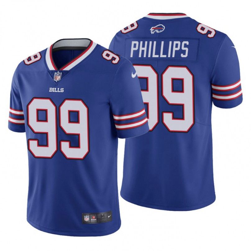 Men Buffalo Bills 99 Harrison Phillips Nike Royal Limited NFL Jersey